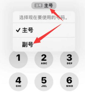 伊州苹果14维修店分享iPhone 14 Pro Max使用副卡打电话的方法 