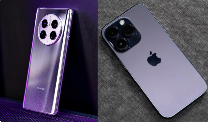 伊州苹果14维修分享华为Mate50与iPhone14哪个好？ 